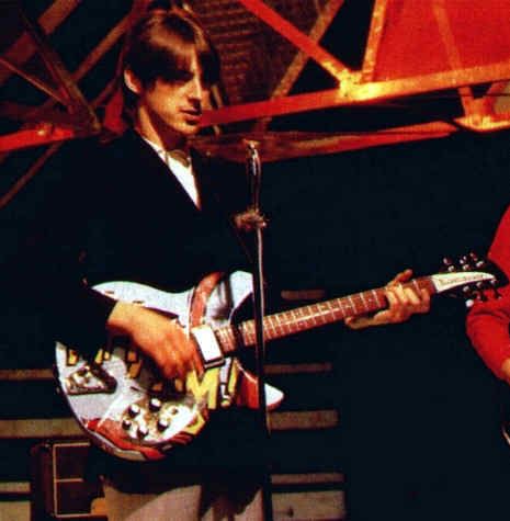 Paul Weller with his Roy Lichtenstein 'Whaam!' guitar | The Jam | The Style Council