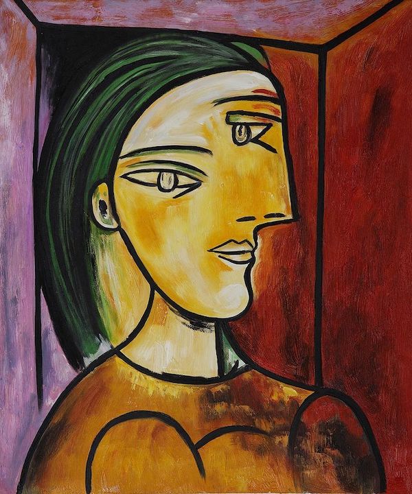 A Cubism portrait by Pablo Picasso