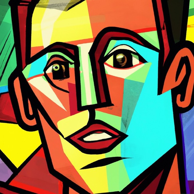 Roy Lichtenstein Pop Art created in a Picasso Cubism style by artificial intelligence | By Kerwin Blog