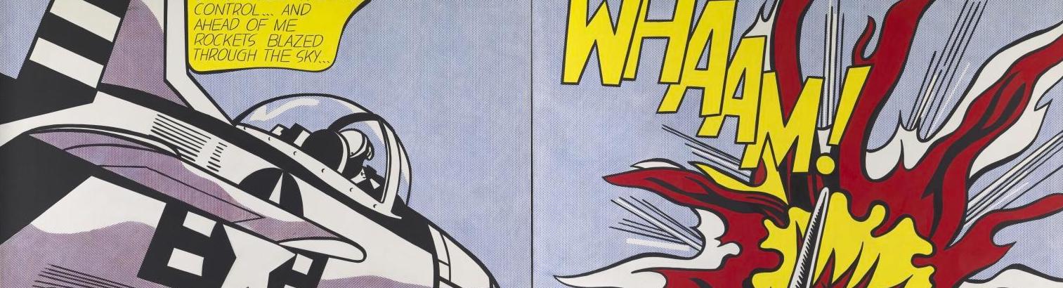 Who is Roy Lichtenstein and Why Does His Pop Art Use Dots? | By Kerwin Blog | Whaam!