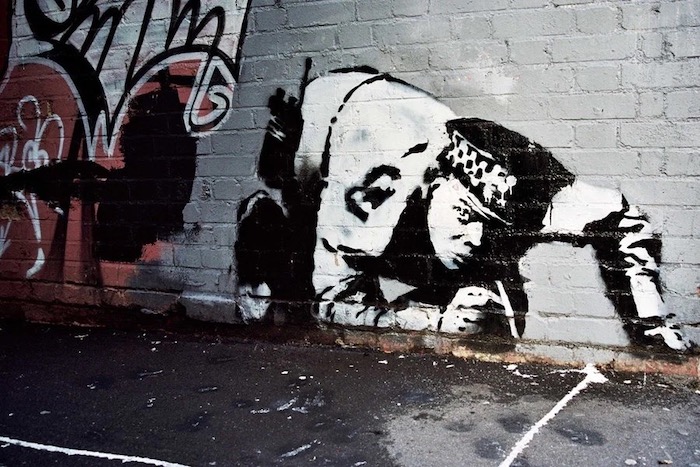 Banksy's Snorting Copper