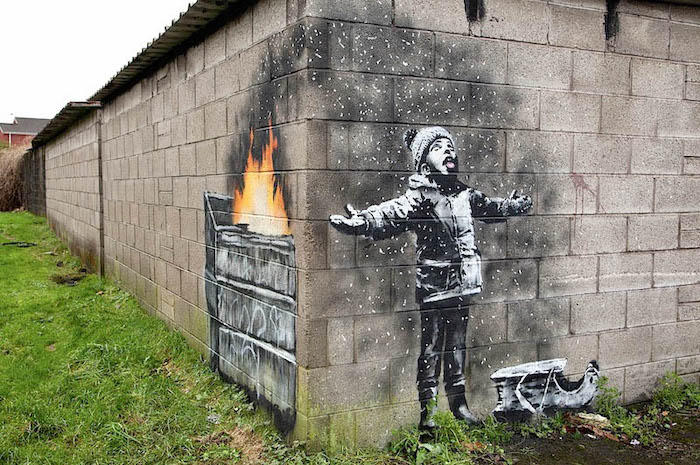 Banksy Graffiti Art