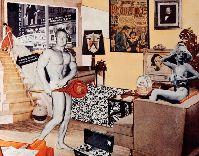 Just What Is It that Makes Today's Homes so Different, so Appealing? artwork by artist Richard Hamilton 1956