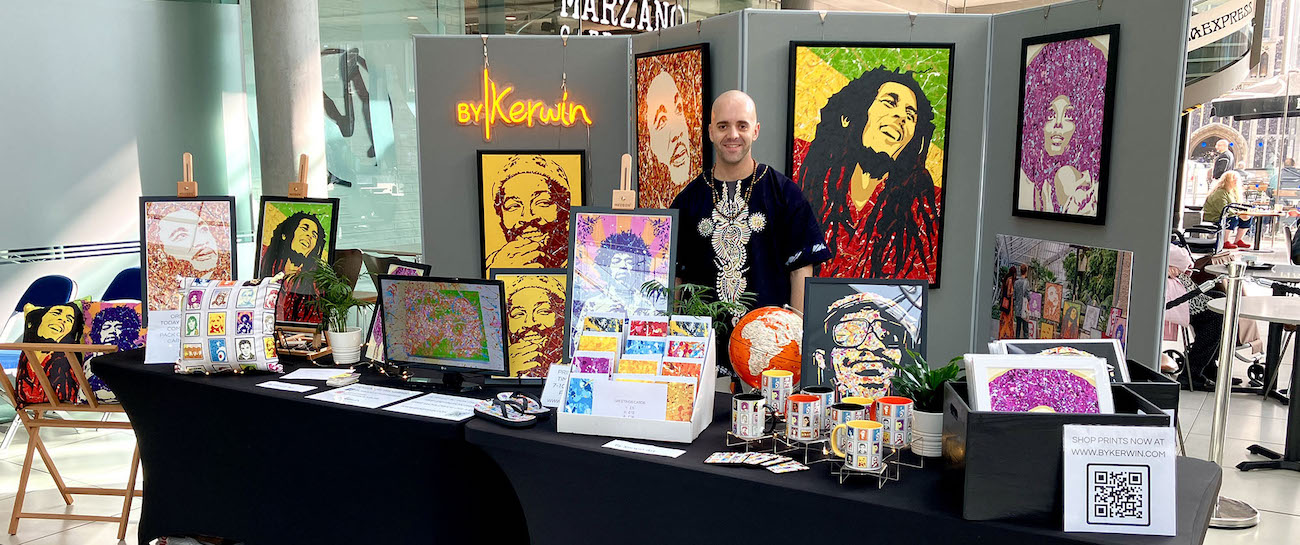 Kerwin at Norwich's African & Caribbean Market 2023
