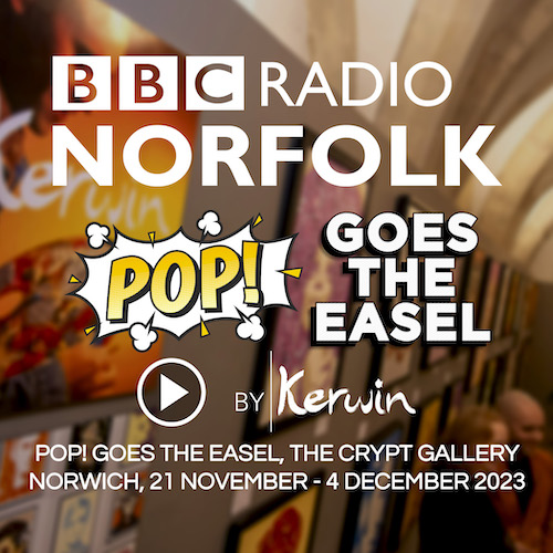By Kerwin BBC Radio Norfolk, Suffolk & Cambridgeshire Pop! Goes The Easel preview