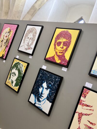 Pop! Goes The Easel | Solo Art Exhibition by Kerwin Blackburn, Crypt Gallery Norwich November-December 2023 Richard Ashcroft | Liam Gallagher