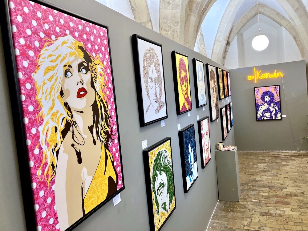 Pop! Goes The Easel Norwich Exhibition | Debbie Harry painting