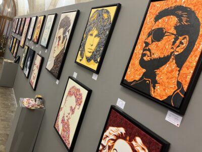 Pop! Goes The Easel | Solo Art Exhibition by Kerwin Blackburn, Crypt Gallery Norwich November-December 2023 George Michael