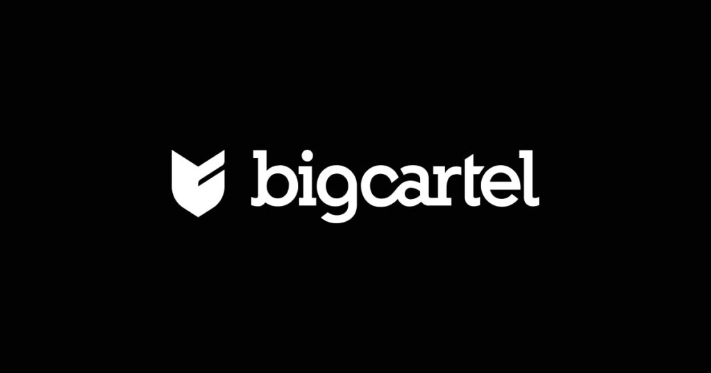 BigCartel logo black