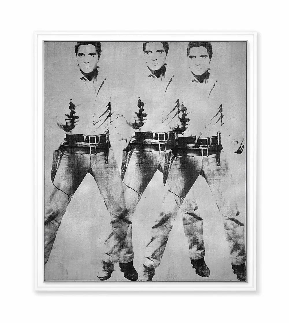 Triple Elvis by Andy Warhol (source: Christie's)
